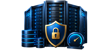 Dedicated Business server illustration