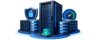 Dedicated servers illustration