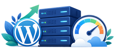 WordPress Business hosting illustration