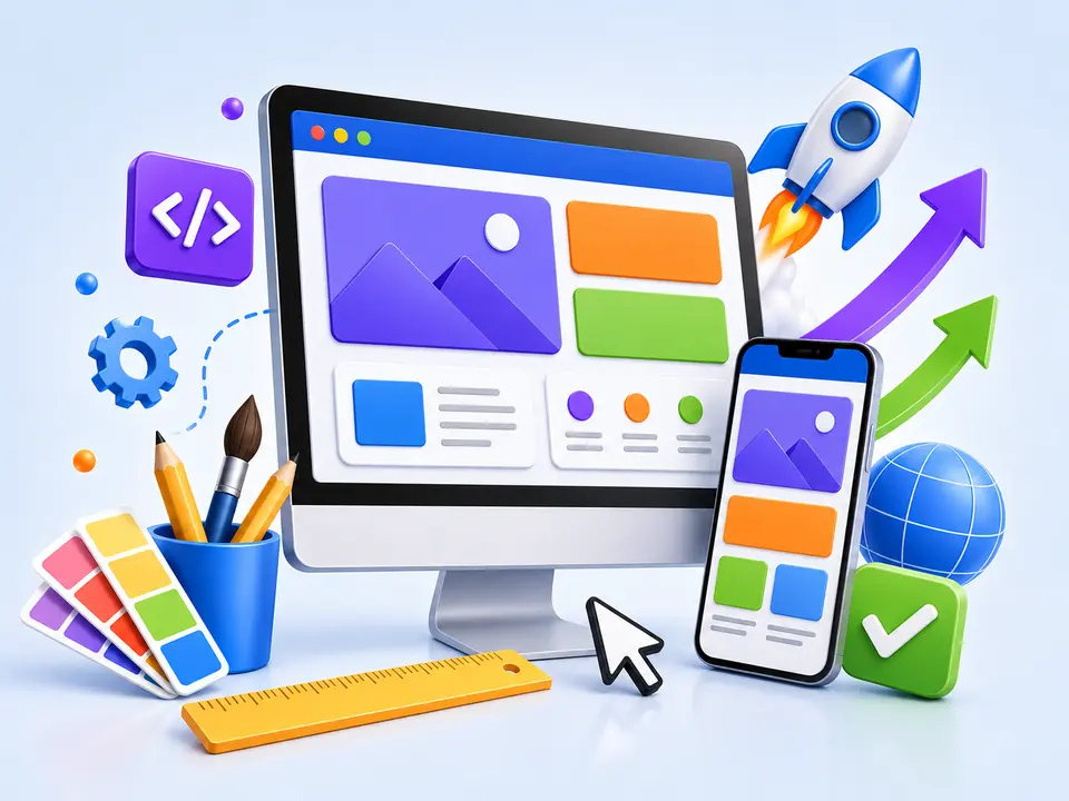Website design and development